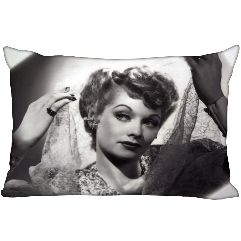 Custom I Love Lucy Новое поступление наволочка 45x35 см(с одной стороны) прямоугольная молния печать бросок свадебные декоративные наволочки