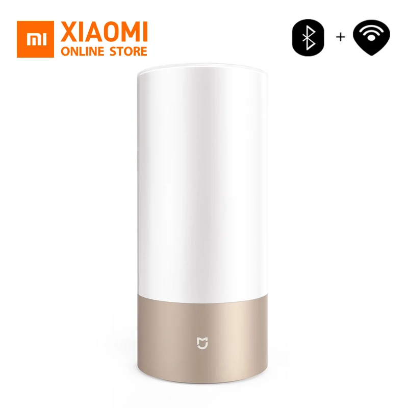 Оригинальный Xiaomi mi прикроватная лампа jia Умный Свет в помещении кровать света 16