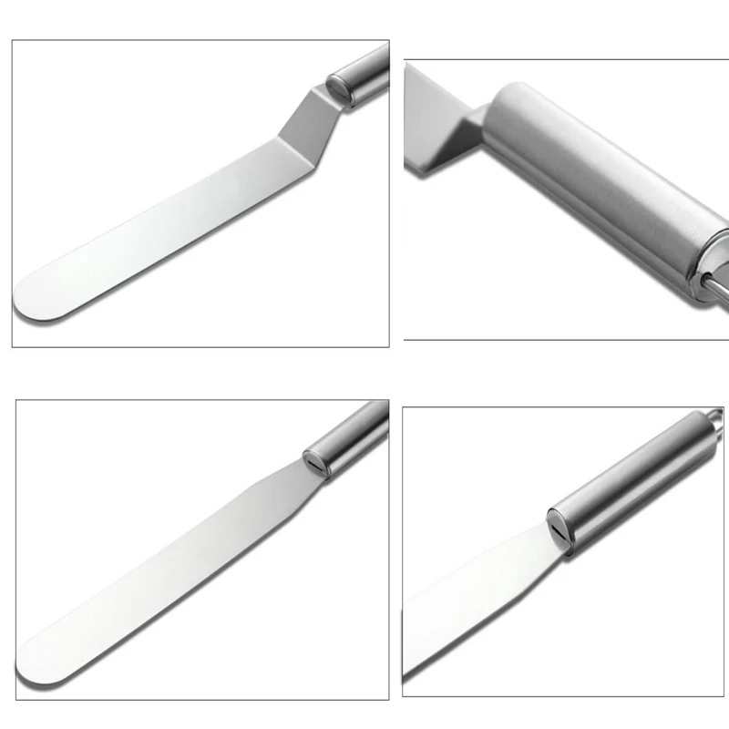 1 шт. шпатель для торта из нержавеющей стали 6/8/10 дюйма|Принадлежности выпечки| |