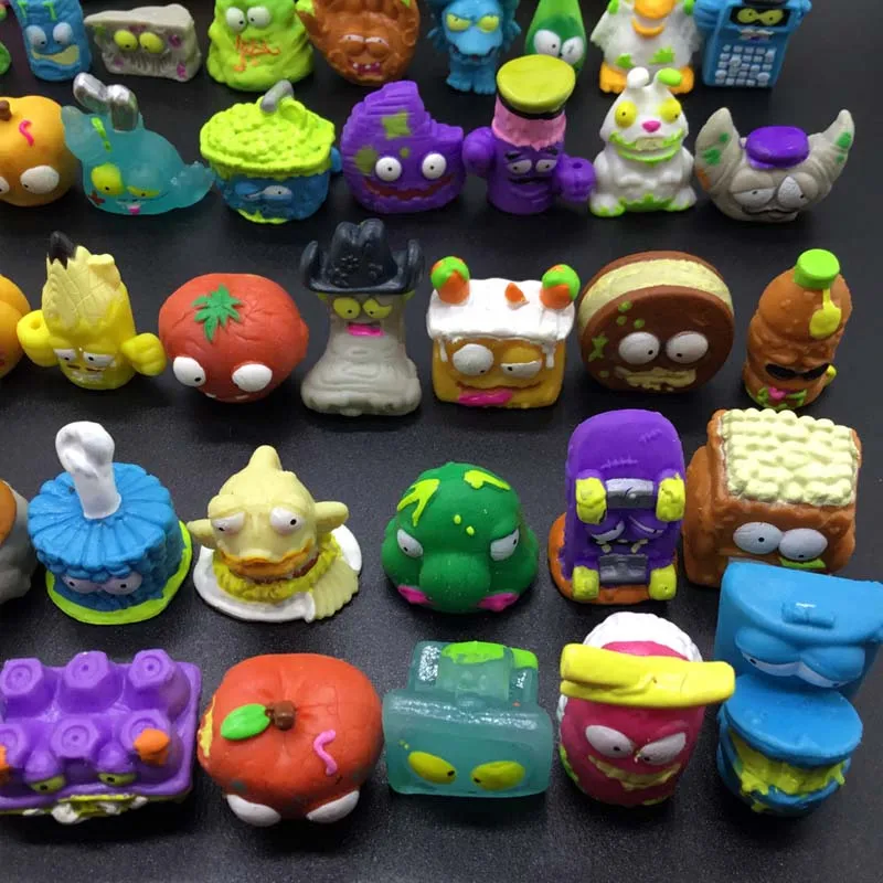 

20PCS/LOT Hot Mini Anime Action Figures Toys Garbage The Grossery Gang Figure Model Toy Dolls For Children Christmas Gift