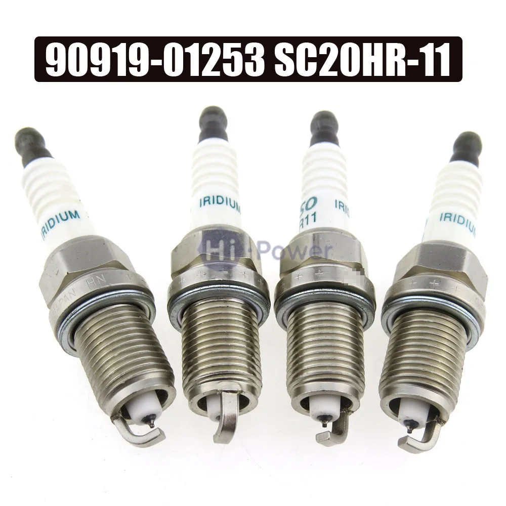 4/Lot. SC20HR-11 90919-01253 4912 5315 Iridium Spark Plug for Toyota Corolla Matrix Scion Lexus SC20HR11 | Автомобили и мотоциклы