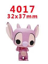 30 шт мультфильм персонаж плоское украшение из смолы PR 4405 - Цвет: 4017