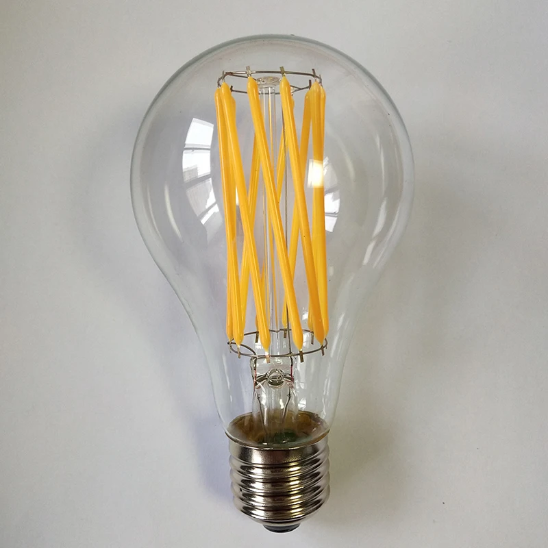 Светодиодная лампа накаливания светильник лампа ретро Edison Led светильник лампочка E27 230V 7,5 W 12W A80 нити Винтаж ампулы лампа Эдисона лампа
