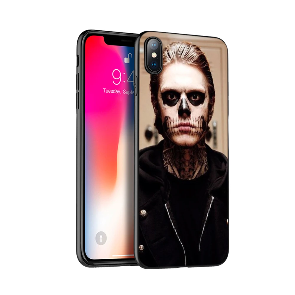 Черный чехол из термопластичного полиуретана для iphone 5 5s SE 2020 6 6s 7 8 plus x 10 силикона