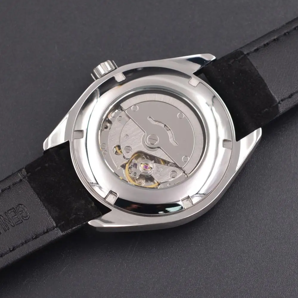 

Luxury Corgeut brand 41mm clock watch men blue Dial calendar Sapphire Glass Relogio Masculino Automatic men Wristwatch