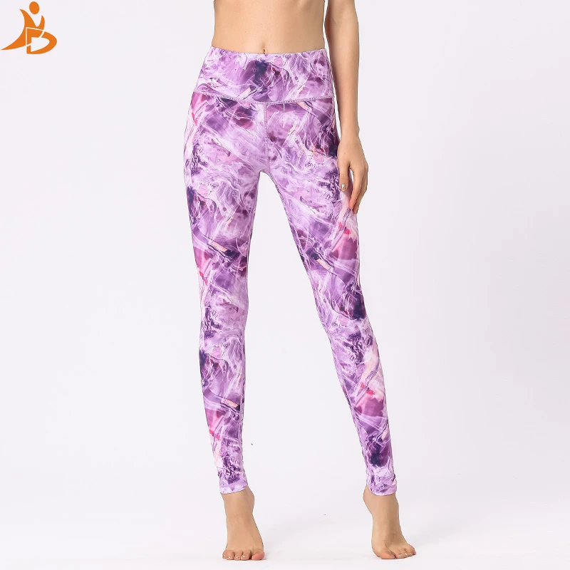 

New printing Yoga Pants sport Gym Running Seamless Leggings High waist Hip Tights Women Pants for Fitness Yoga Sportswear