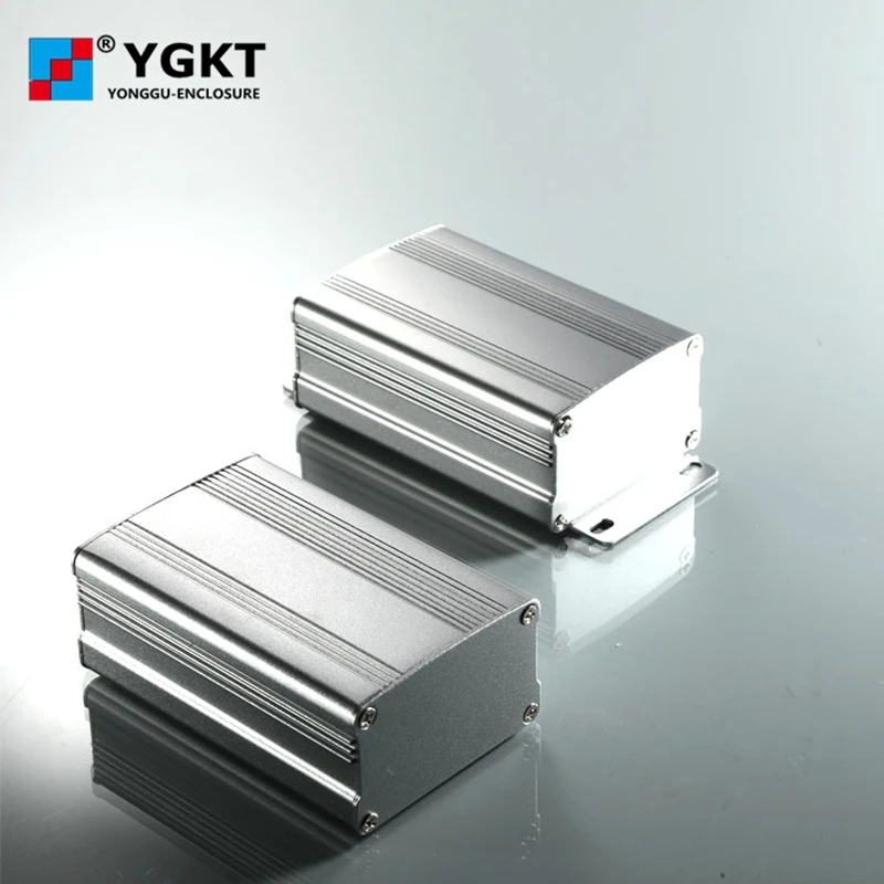 2017 Новый YGKT алюминиевый электронный корпус 63*38*95 мм pcb ящик для инструментов чехол