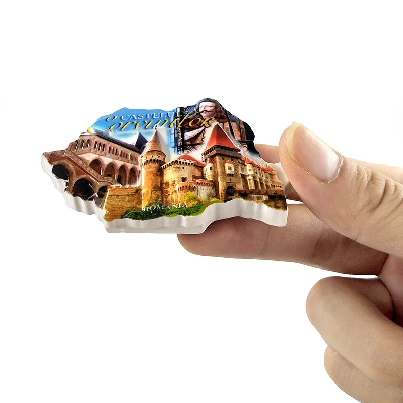 Магниты на холодильник сувениры туризм смола ремесленные наклейки магнитные