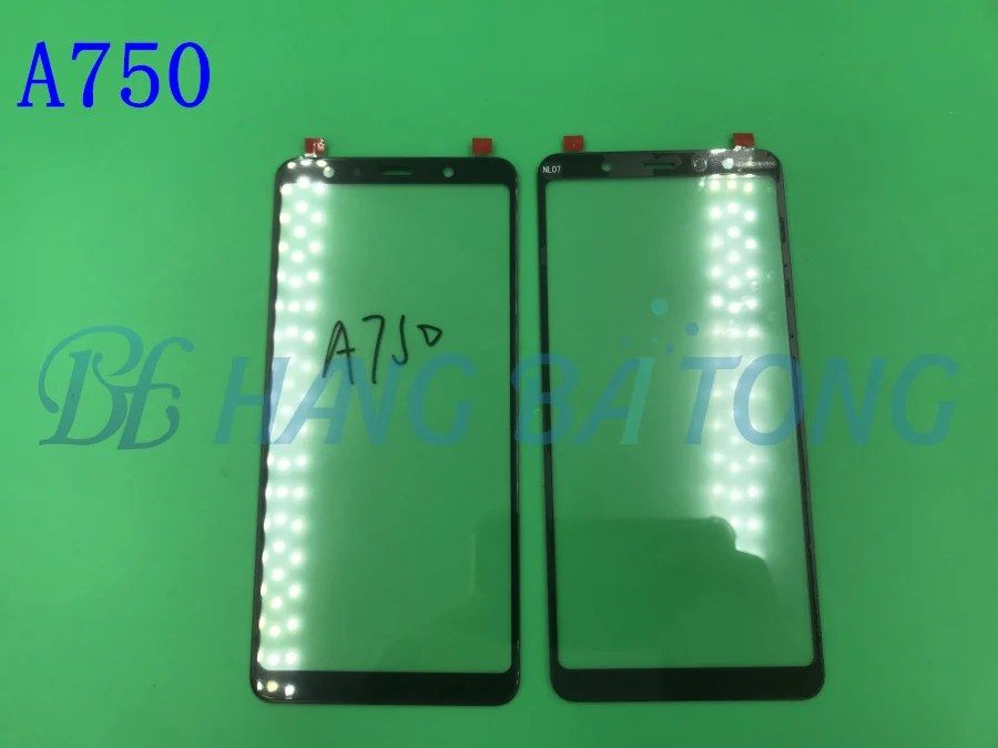 10 шт. оригинальный передний экран объектив внешнее стекло для Samsung Galaxy A7 2018 A750 A750F