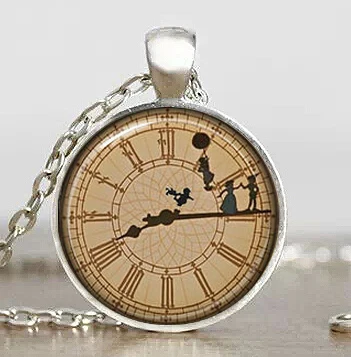 Мужские часы вдохновленные американским фильмом Питера Пэна модные ожерелье