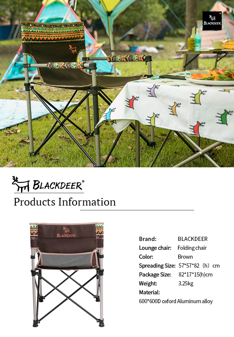 BLACKDEER кресло для руководителя из алюминиевого сплава для рыбалки, кемпинга, 600* 600D, Оксфорд, вес 200 кг, Пляжное Кресло для барбекю