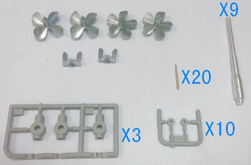 Trumpeter 1:200 USS Missouri& Iowa Warship Upgrade Sets 06631