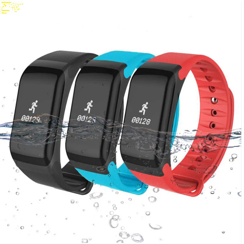 Умный Браслет Greentiger F1 Plus Smart band кровяное давление водонепроницаемый цветной