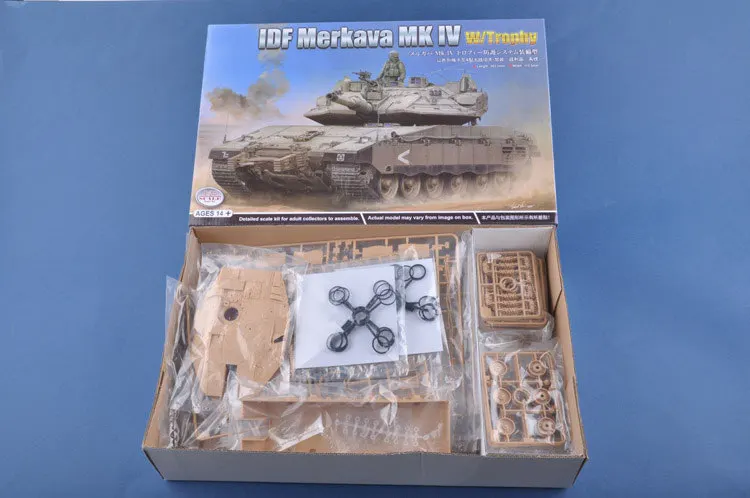 HobbyBoss 84523 1/35 масштаб IDF Merkava Mk IV w/трофей военный пластиковый Танк сборные модели наборы