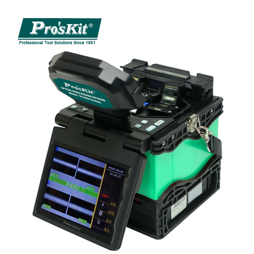 Pro'skit TE 8201G W волоконно оптическое оборудование высокое качество 5 &quotЖК экран