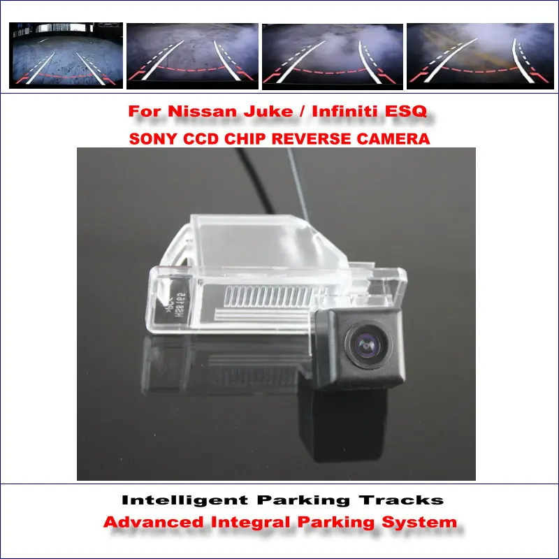 

For Nissan Juke 2010-2019 Car Reverse Back Rear View Parking Camera Intelligent Dynamic Guidance Tragectory CAM