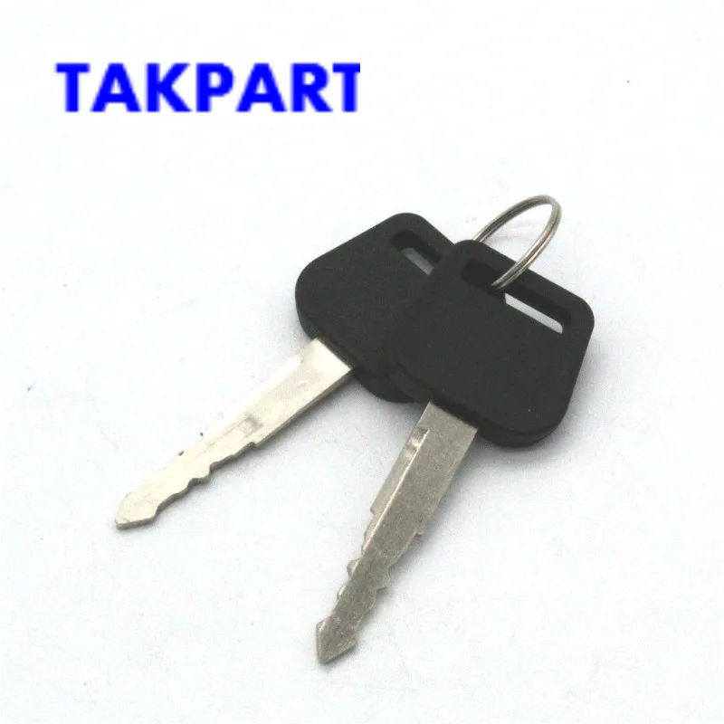 TAKPART Замок зажигания цилиндр тумблер с 2 ключами для Toyota/Corolla/Geo/Prizm 1998-2002 69057-12340/US-251L