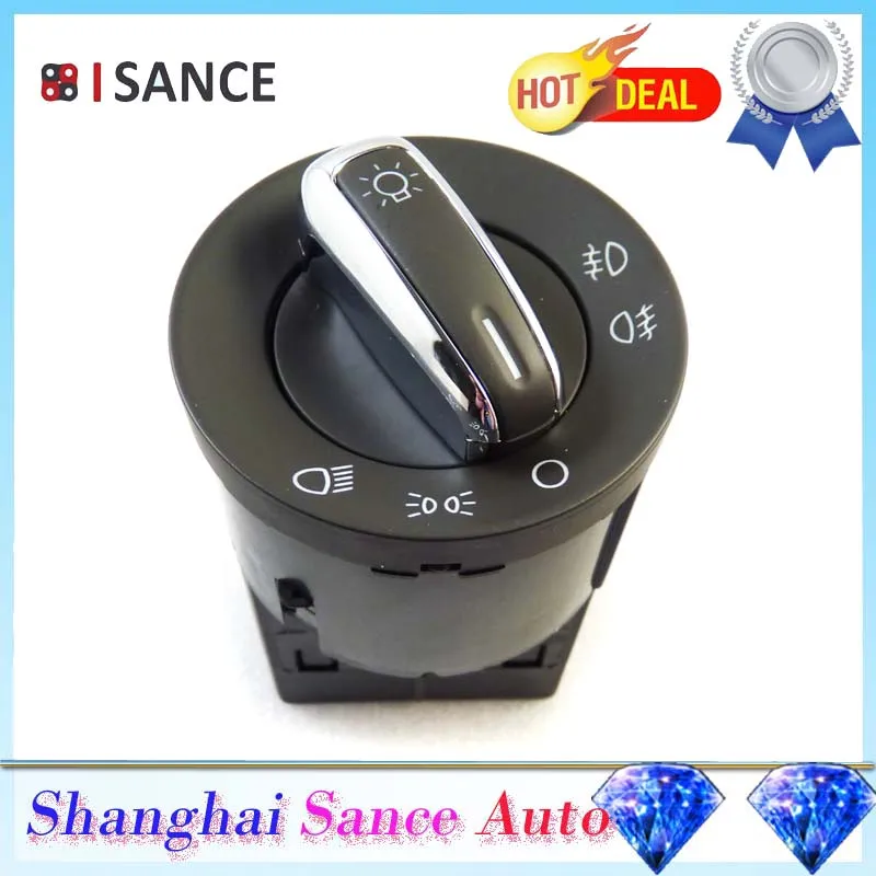 Переключатель фар ISANCE Euro 3BD941531 для VW Jetta Golf MK4 Bora New Beetle Passat B5 Polo 9N / 9N3 Sharan Lupo 1995