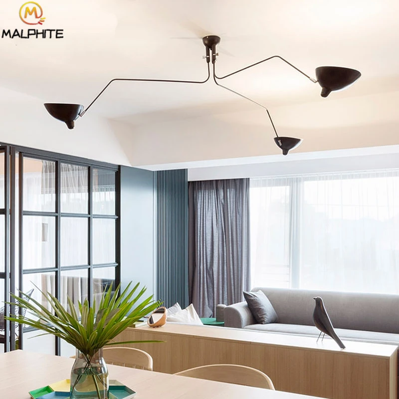 Современные подвесные потолочные светильники скандинавские с несколькими