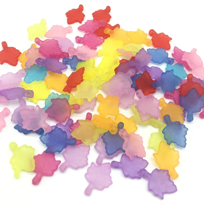 Пластиковые акриловые шарики для лезвий в виде листов 13*18 мм холодные маленькие