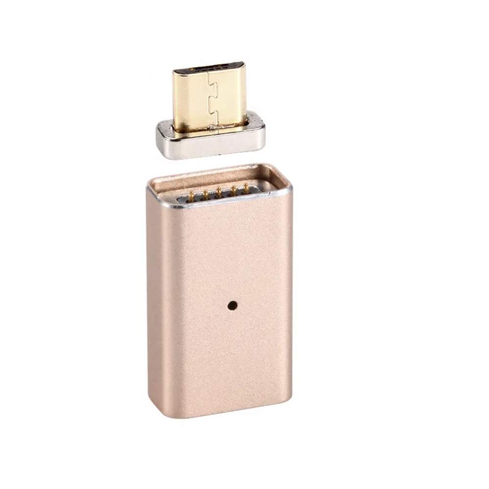 Новый 2th Gen Магнитный адаптер металлическая вилка Micro USB зарядный кабель конвертер