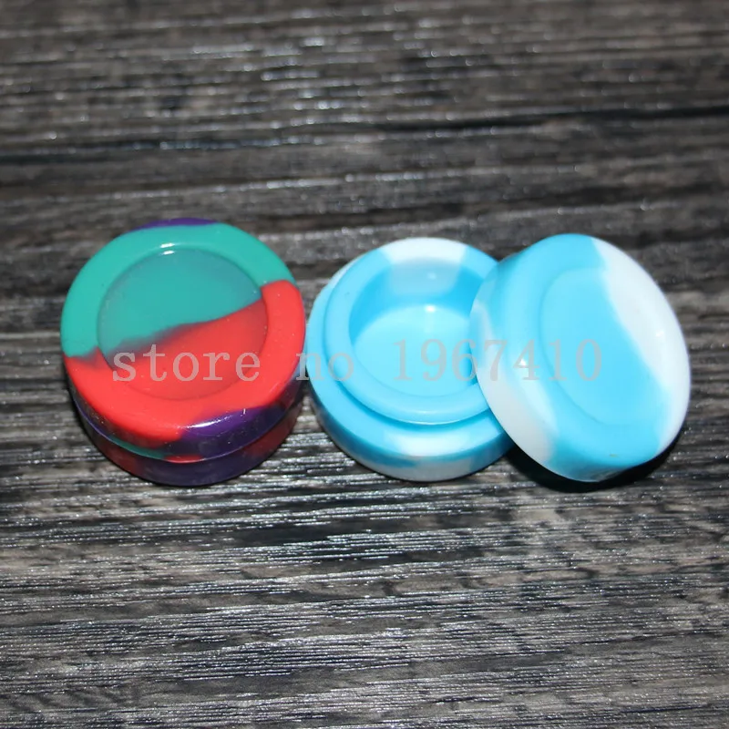 Воск контейнеры силиконовые коробка кремния контейнер dabber еда вощеной банки