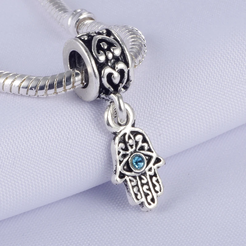 Спиннер символ защиты Шарм Бусины Подходит для брендового браслета женщин