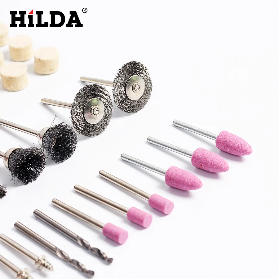 HILDA 120 шт. набор инструментов для полировки Dremel стильные аксессуары аксессуаров
