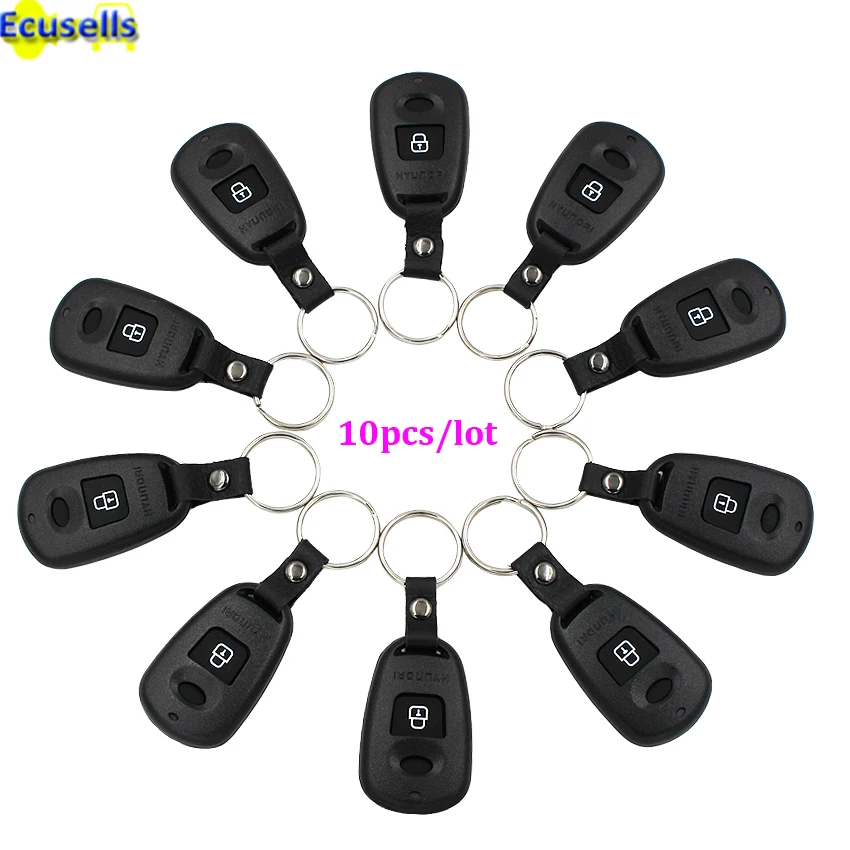 10pcs/lot Remote Car Key shell case 2 Button for Hyundai Old Elantra | Shell