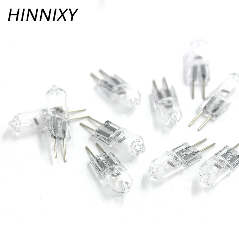 Hinnixy 20 шт./лот галогенные лампы с регулируемой яркостью G4 12V тип JC 10/20/35W теплый