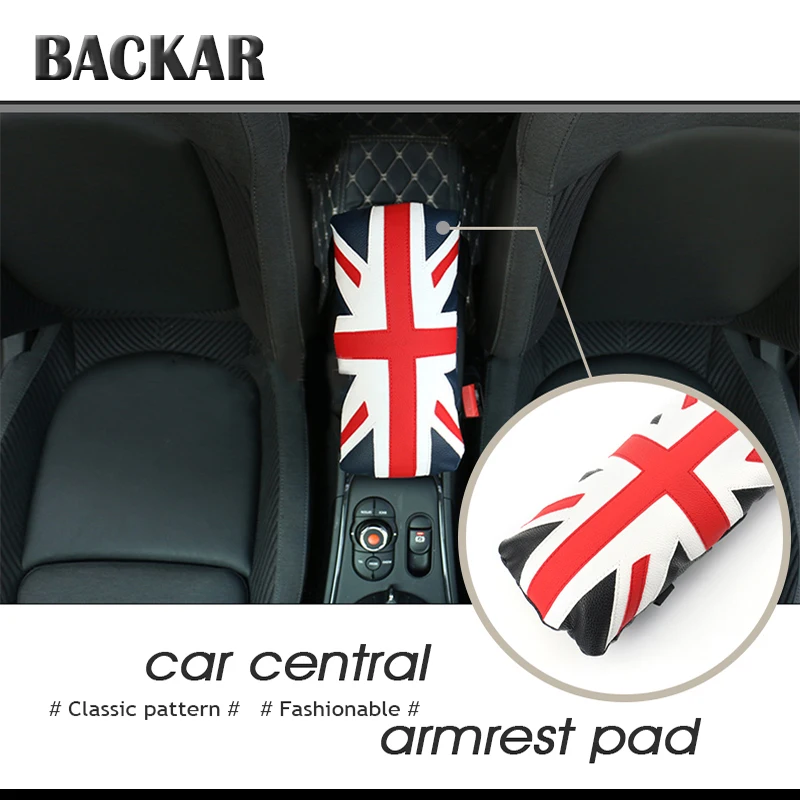 Наволочки Backar на автомобильный подлокотник для BMW Mini Cooper R56 F55 F56 R50 R53 Countryman F60 Clubman