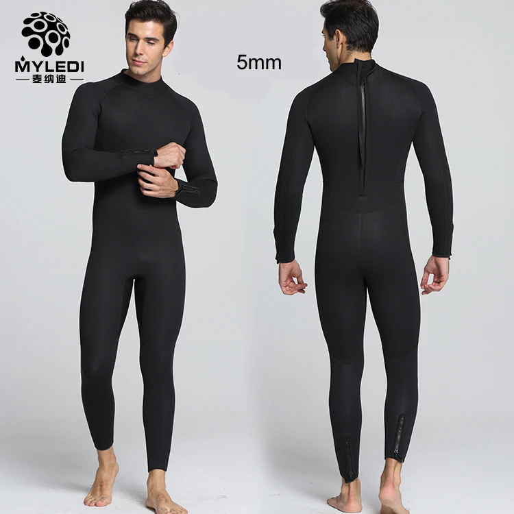 MYLEDI 5mm rather warm keep black full body scuba diving and surfing Wetsuit | Спорт и развлечения