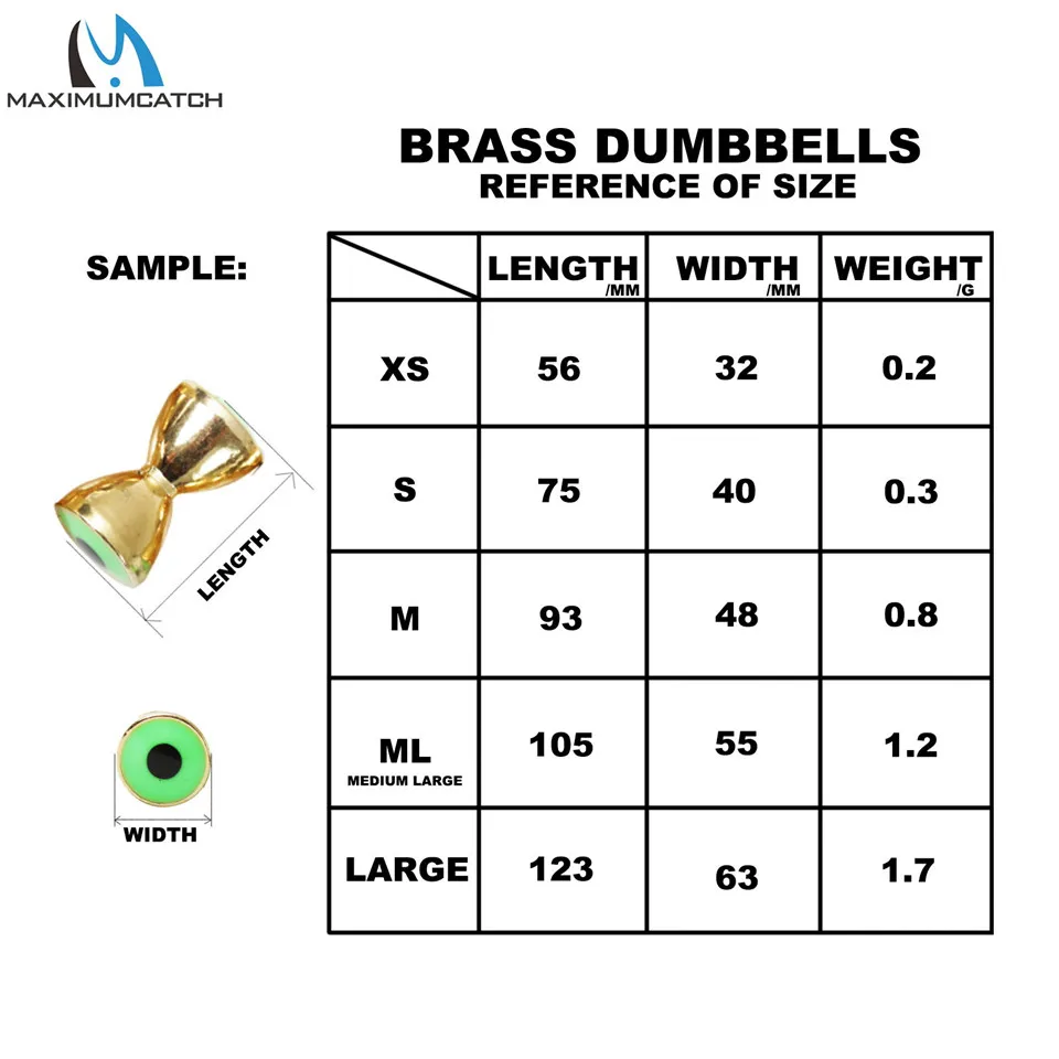 Maximumcatch 25 шт. раньше с глазами 3 2 мм 6 материал для вязания мушек|dumbells fitness|dumbellsdumbell