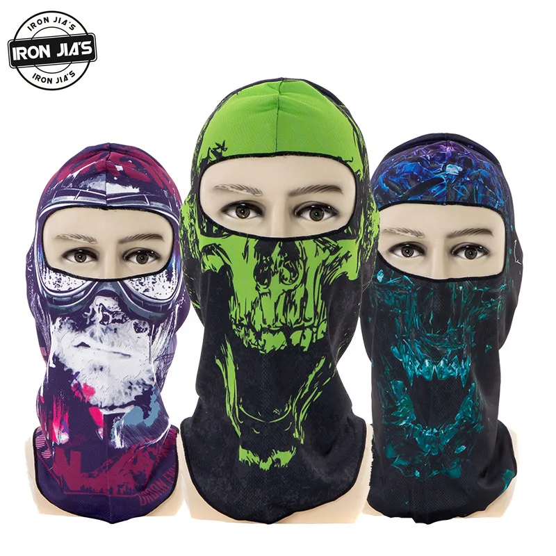 Мотоциклетная дышащая Ветрозащитная маска для лица Пыленепроницаемая Балаклава