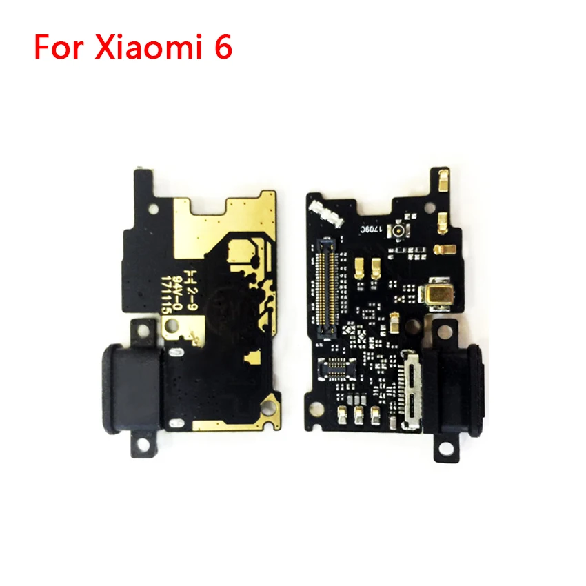 Гибкий кабель Micro USB для док станции Xiaomi Mi 6 Mi6 гибкий с микрофоном замена гибкого