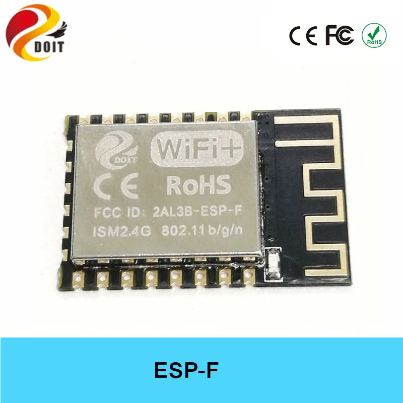

10pcs/pack ESP-F (Compatible with ESP-12F) ESP8266 Remote Serial Port WIFI module IoT FCC/RoHS/CE Authenticity