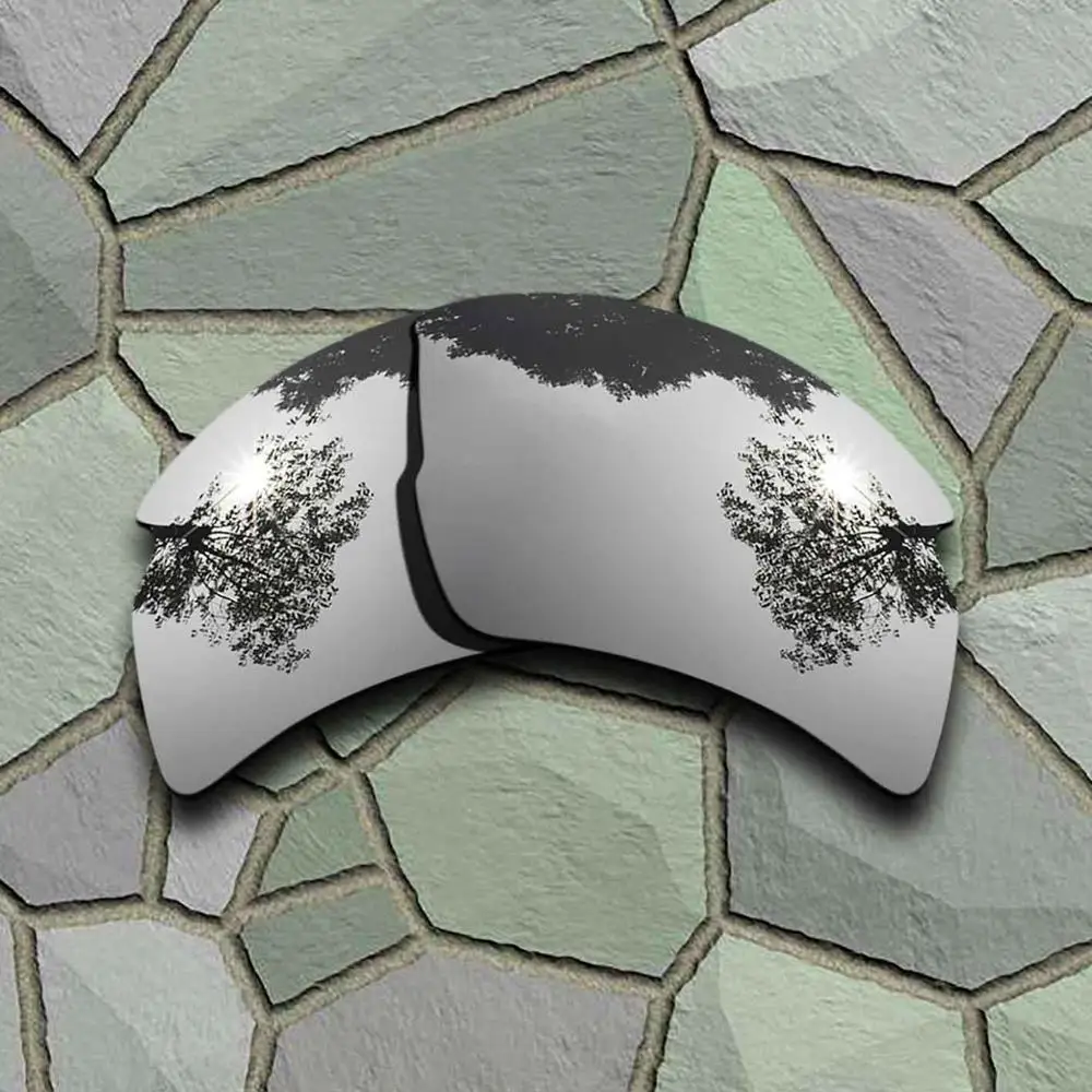 Chrome Titanium Солнцезащитные очки, поляризованные, Сменные линзы для Оукли Flak 2,0 XL-разновидности - Цвет линз: Chrome Titanium