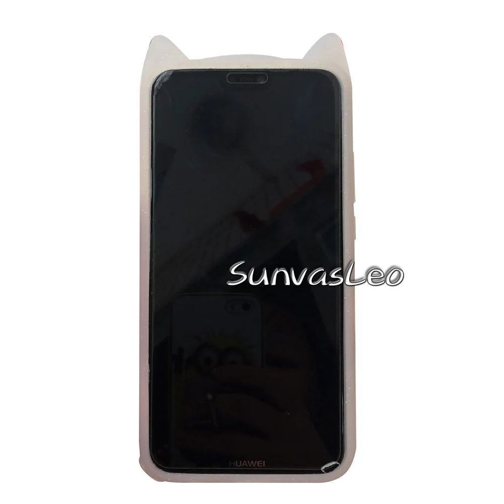 Чехол для huawei P20 Lite, 3D Мягкий силиконовый чехол с изображением единорога для смартфона, чехол s для huawei P20 Lite, Fundas Coque