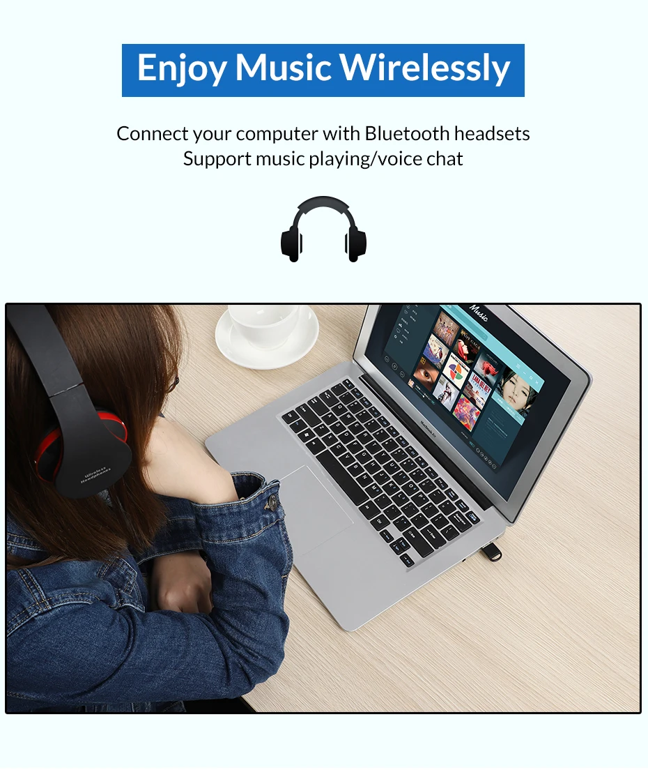 TOPK USB Bluetooth MINI 4,0 Bluetooth Ключ адаптер передатчик приемник для компьютера ПК PS4 динамик Музыка Беспроводная мышь aptx