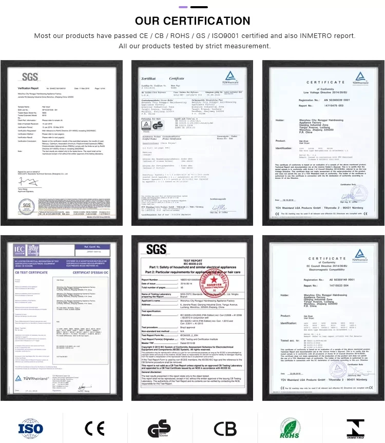 Professional бытовой электрический фен для волос салон, отель мощный мотор 3 смены Холодный/теплый/горячий фен для волос 110-240 В 1800-2100 Вт