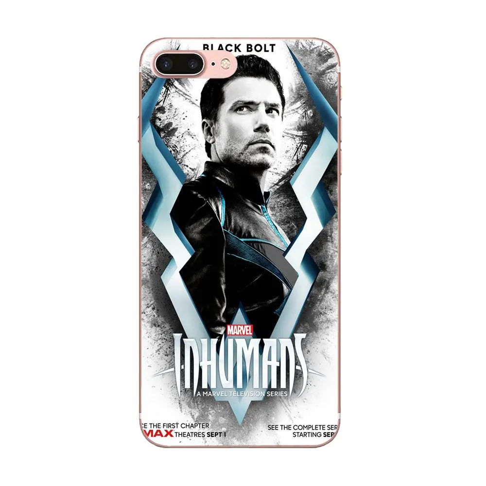 Мягкий модный чехол для сотового телефона Marvel's Inhumans Huawei P7 Honor 4C 5A 5C 5X6 6C 6A 6X7 7X8 9 V8