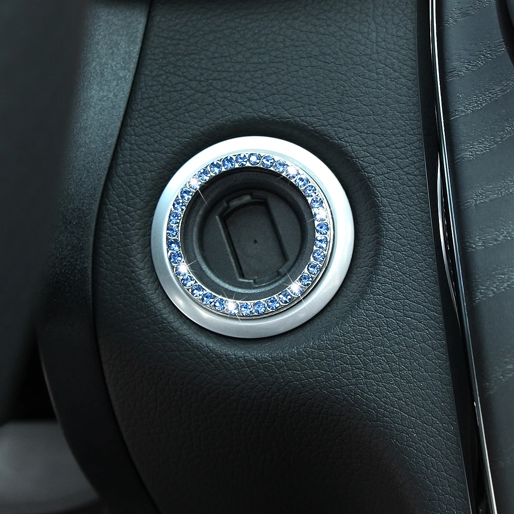 Декоративное АЛМАЗНОЕ КОЛЬЦО для Hyundai Creta Tucson BMW X5 E53 VW Golf 4 7 5 Tiguan Kia Rio Sportage R