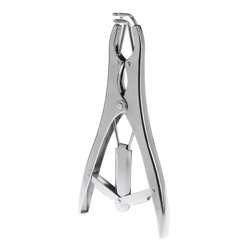 1 Pc plier Плоскогубцы для кастрации животных хвост резиновое кольцо зажим для резки бескровных овец свиней расширительное устройство фермерские товары для животных - Цвет: 1 Pc plier