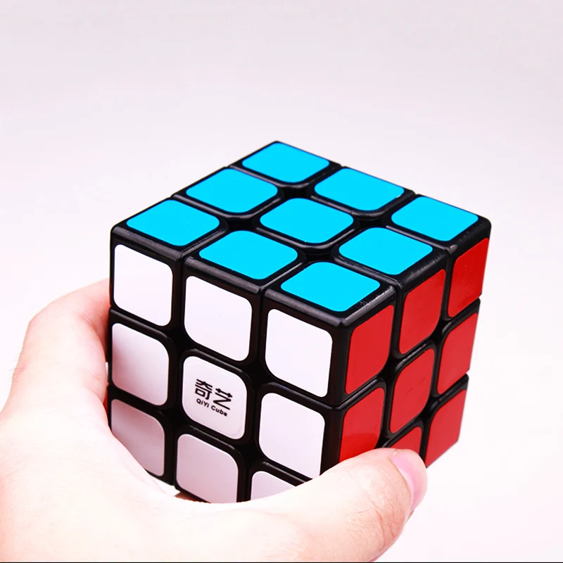 QIYI warrior w cube 3x3x3 профессиональный скоростной волшебный куб парус Головоломка Куб Neo Cubo magico stickerless для детей