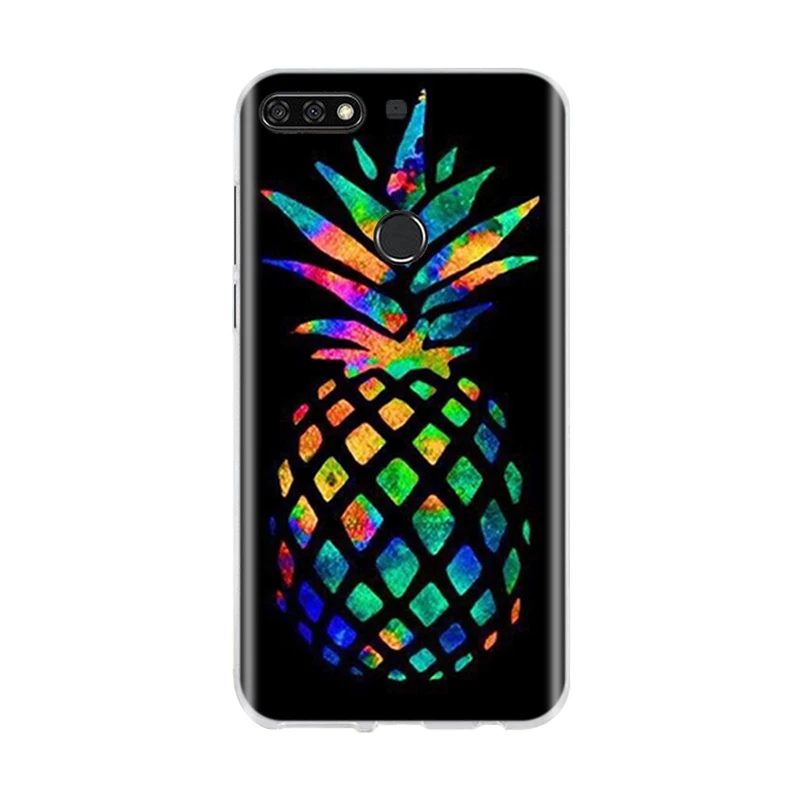 NO.45 Чехол для huawei Y7 /Y7 Prime /Y7 Pro силиконовый 3D милый чехол для huawei Honor 7C чехол для huawei Nova 2 Lite - Цвет: NO.45
