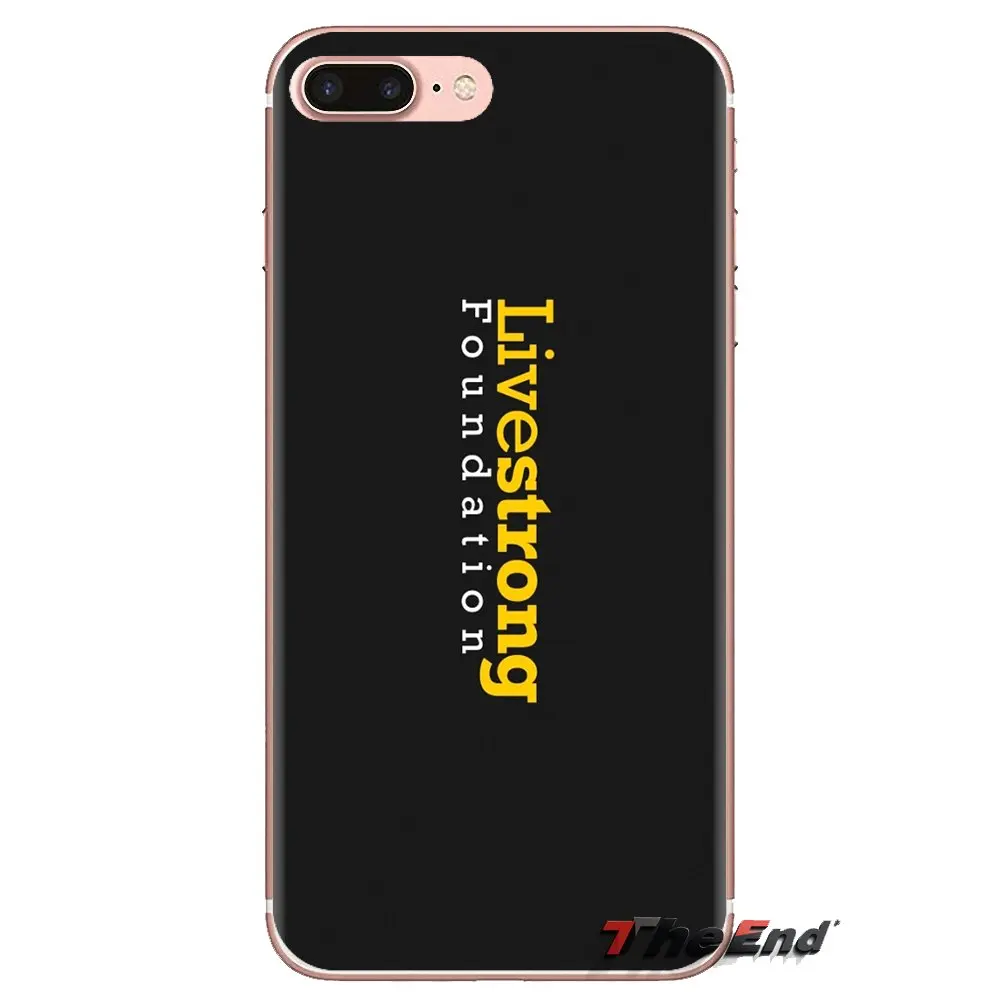 For HTC One U11 U12 X9 M7 M8 A9 M9 M10 E9 Plus Desire 630 530 626 628 816 820 830 Transparent Soft Cases Covers Livestrongs Logo |