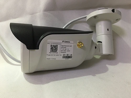 Jivision H.265 4mp WI-FI 2592*1520 P Пуля IP Камера Беспроводной Водонепроницаемый HD Открытый