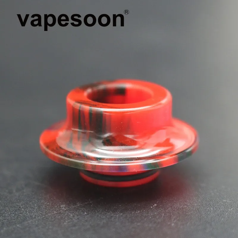 

10pcs VapeSoon Newest 810 Resin Drip Tip For I JUST S TFV8 TFV12 TFV8 BIG BABY X BABY Revenger NRG Falcon King Tank Atomizer