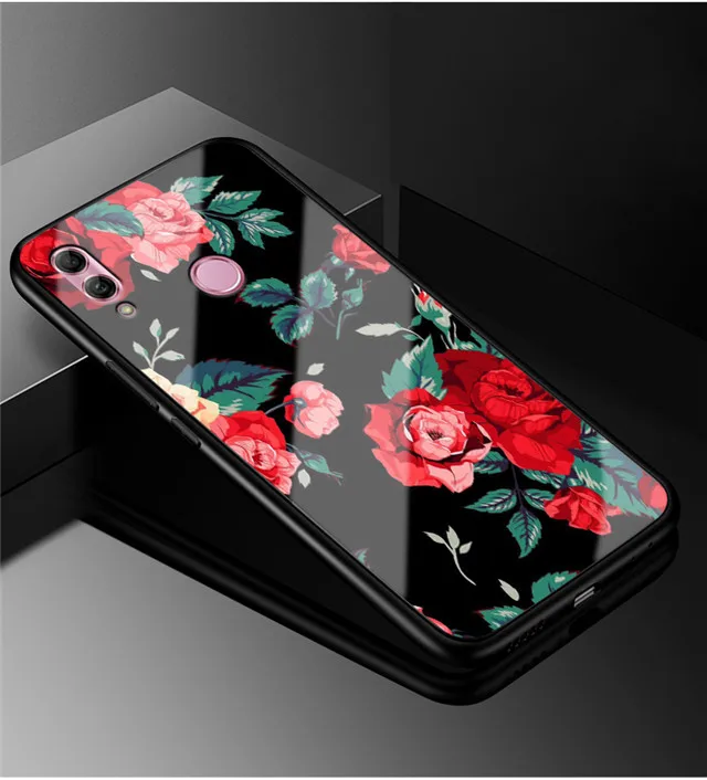 36 A 6,21 ''для huawei Nova Lite 3 Чехол POT-LX2 из закаленного стекла жесткий чехол для телефона для huawei Nova Lite 3 Чехол Nova Lite3 мягкая рамка - Цвет: 36