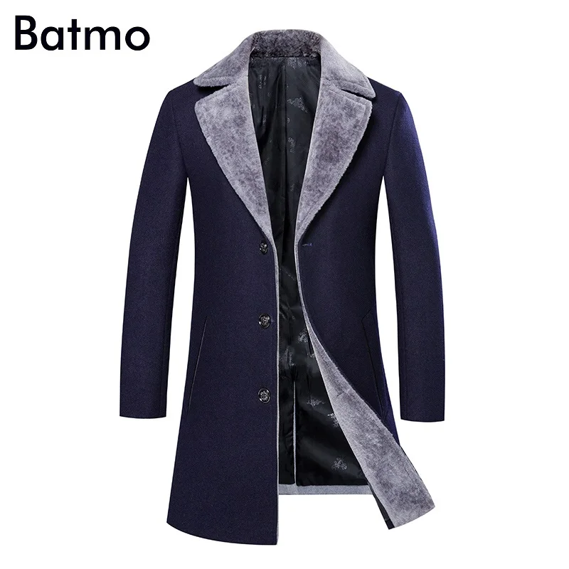 Batmo 2018 Новое поступление Зимний высококачественный плотный теплый шерстяной